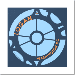 Logan Circle - Washington DC Posters and Art